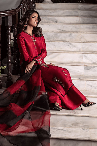Wardha Saleem | Zimal Silk Edit | Amory -  Wardha Saleem Ladies Clothes - Original Designer Dress - House of Maryam