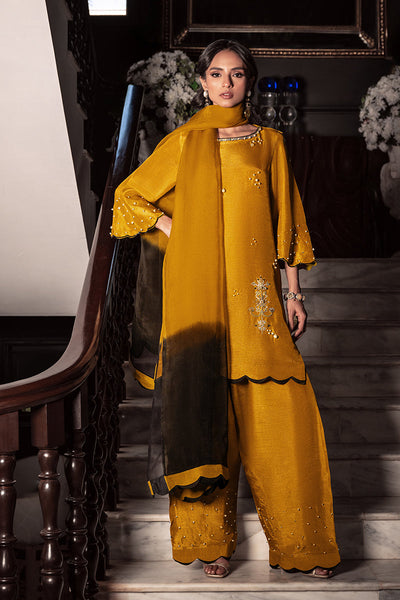 Wardha Saleem | Zimal Silk Edit | Elise -  Wardha Saleem Ladies Clothes - Original Designer Dress - House of Maryam