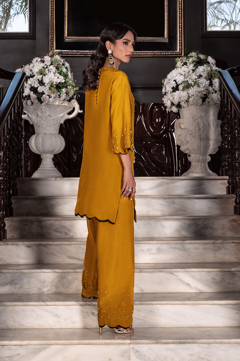Wardha Saleem | Zimal Silk Edit | Elise -  Wardha Saleem Ladies Clothes - Original Designer Dress - House of Maryam