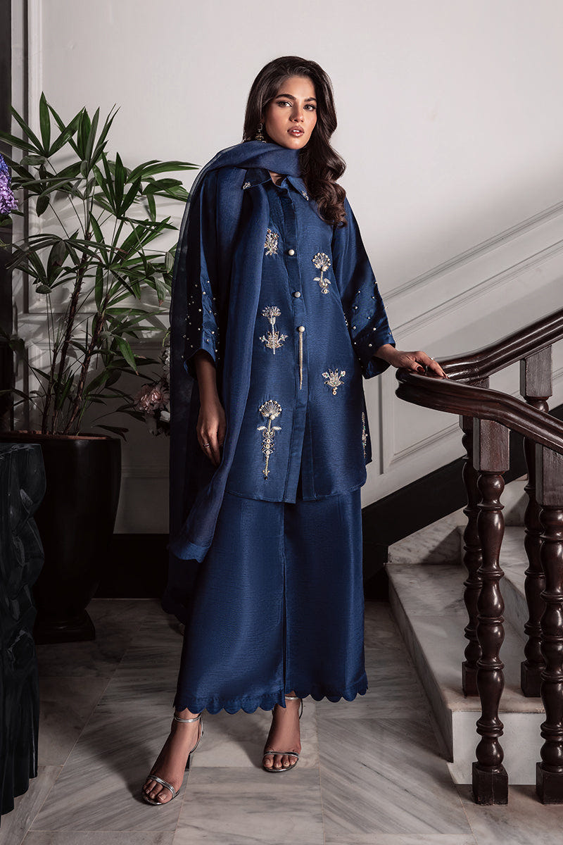 Wardha Saleem | Zimal Silk Edit | Romy -  Wardha Saleem Ladies Clothes - Original Designer Dress - House of Maryam