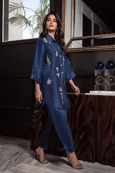 Wardha Saleem | Zimal Silk Edit | Romy -  Wardha Saleem Ladies Clothes - Original Designer Dress - House of Maryam