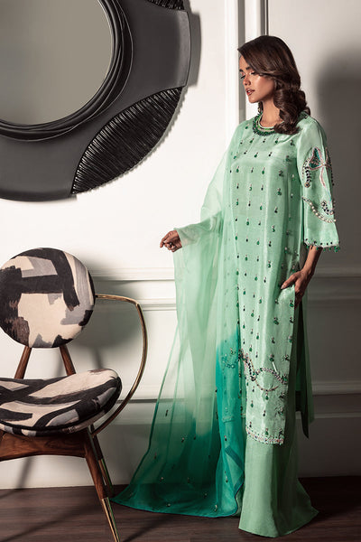 Wardha Saleem | Zimal Silk Edit | Louna -  Wardha Saleem Ladies Clothes - Original Designer Dress - House of Maryam