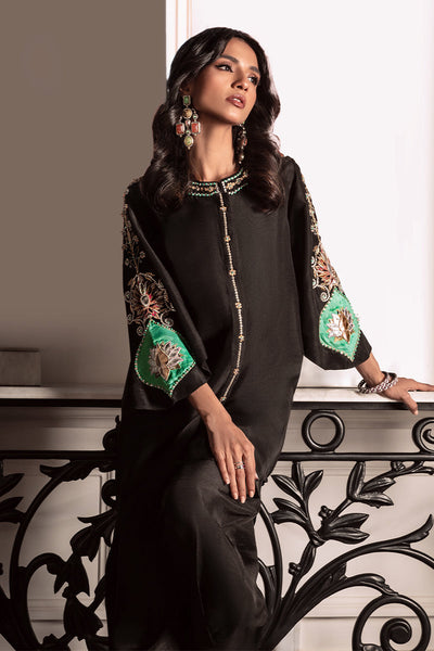 Wardha Saleem | Zimal Silk Edit | Evania -  Wardha Saleem Ladies Clothes - Original Designer Dress - House of Maryam