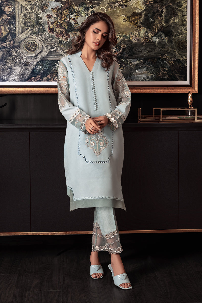 Wardha Saleem | Zimal Silk Edit | Vianne -  Wardha Saleem Ladies Clothes - Original Designer Dress - House of Maryam