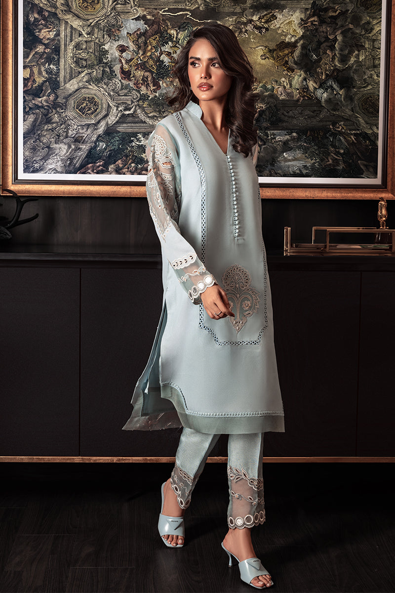 Wardha Saleem | Zimal Silk Edit | Vianne -  Wardha Saleem Ladies Clothes - Original Designer Dress - House of Maryam
