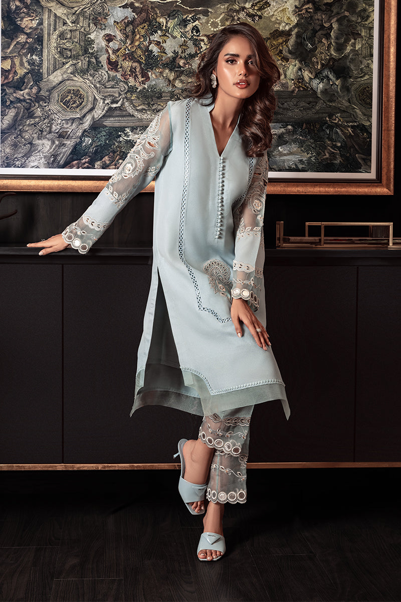 Wardha Saleem | Zimal Silk Edit | Vianne -  Wardha Saleem Ladies Clothes - Original Designer Dress - House of Maryam