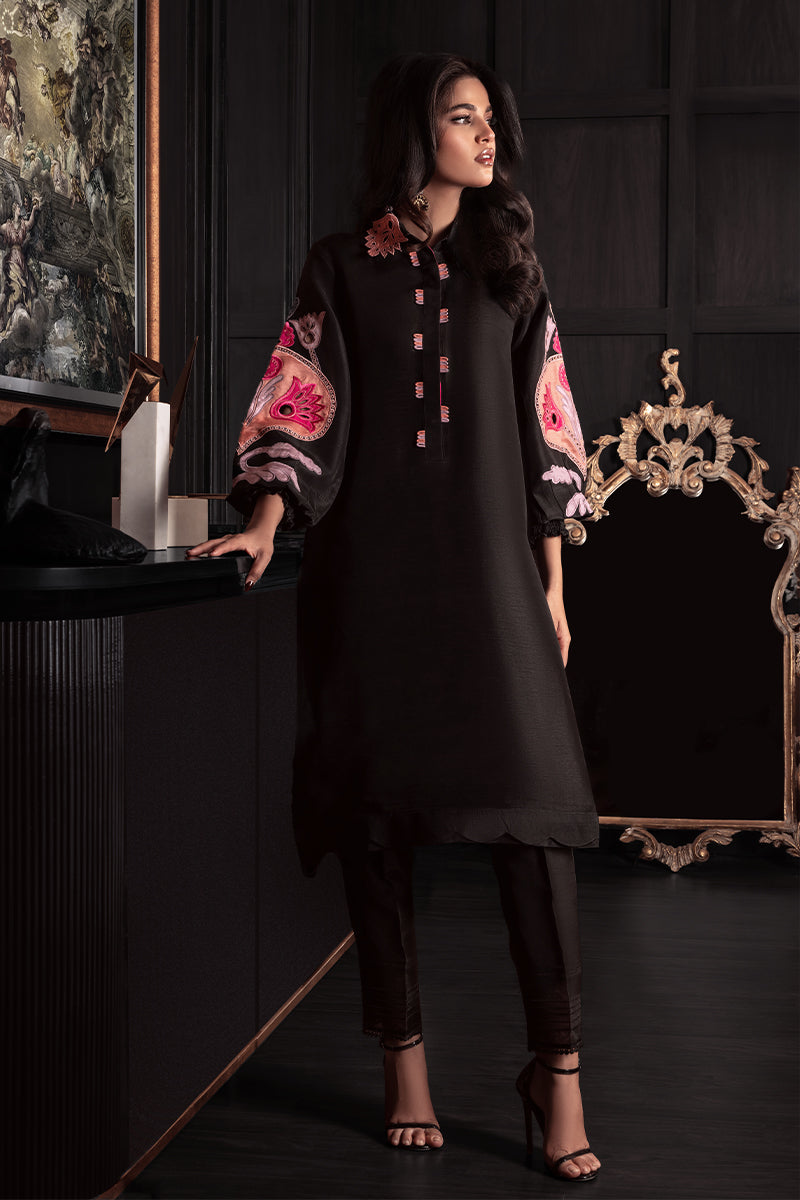 Wardha Saleem | Zimal Silk Edit | Miska -  Wardha Saleem Ladies Clothes - Original Designer Dress - House of Maryam