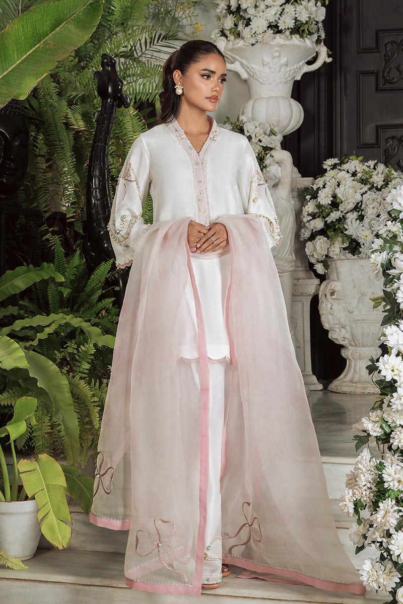 Wardha Saleem | Zimal Silk Edit | Elara -  Wardha Saleem Ladies Clothes - Original Designer Dress - House of Maryam