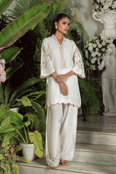 Wardha Saleem | Zimal Silk Edit | Elara -  Wardha Saleem Ladies Clothes - Original Designer Dress - House of Maryam