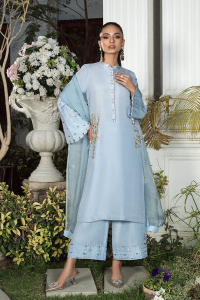 Wardha Saleem | Zimal Silk Edit | Parisa -  Wardha Saleem Ladies Clothes - Original Designer Dress - House of Maryam