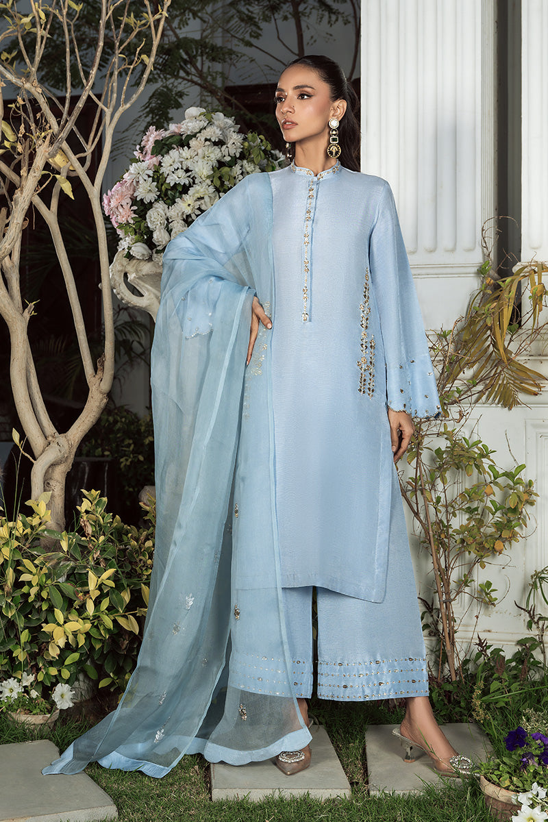 Wardha Saleem | Zimal Silk Edit | Parisa -  Wardha Saleem Ladies Clothes - Original Designer Dress - House of Maryam