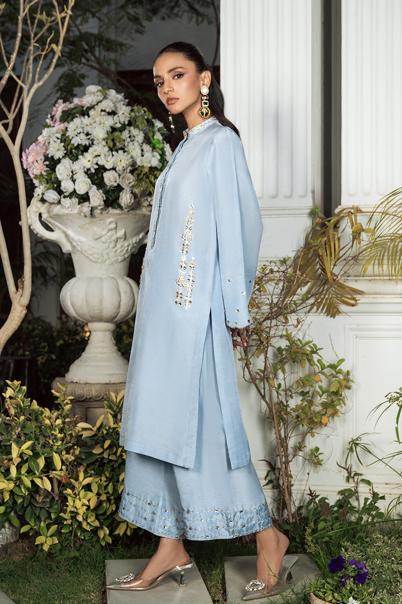 Wardha Saleem | Zimal Silk Edit | Parisa -  Wardha Saleem Ladies Clothes - Original Designer Dress - House of Maryam