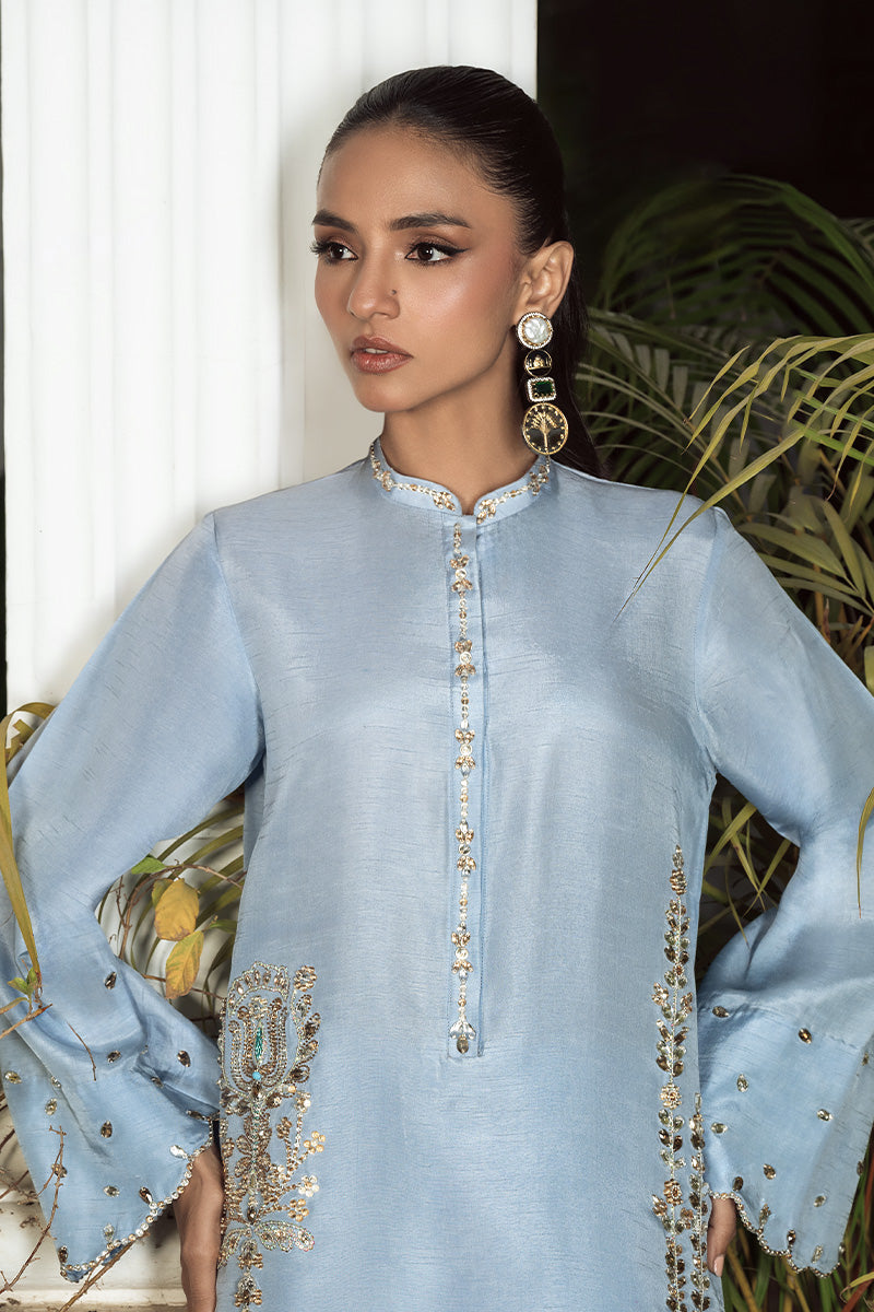 Wardha Saleem | Zimal Silk Edit | Parisa -  Wardha Saleem Ladies Clothes - Original Designer Dress - House of Maryam