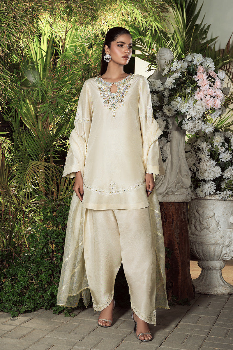 Wardha Saleem | Zimal Silk Edit | Nahel -  Wardha Saleem Ladies Clothes - Original Designer Dress - House of Maryam