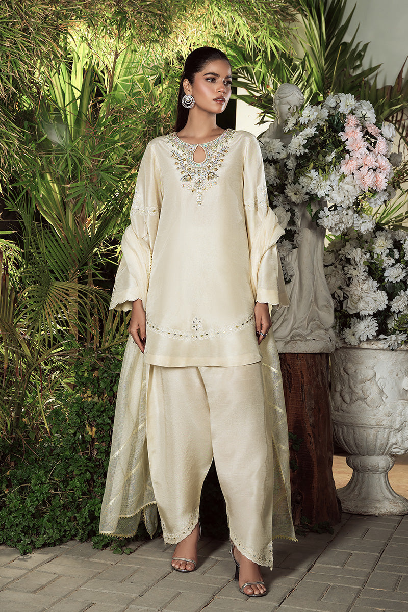 Wardha Saleem | Zimal Silk Edit | Nahel -  Wardha Saleem Ladies Clothes - Original Designer Dress - House of Maryam