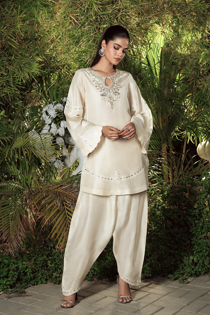 Wardha Saleem | Zimal Silk Edit | Nahel -  Wardha Saleem Ladies Clothes - Original Designer Dress - House of Maryam