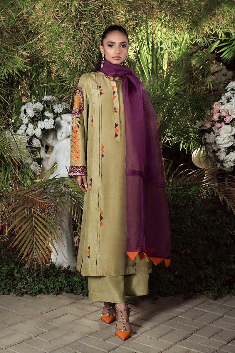 Wardha Saleem | Zimal Silk Edit | Raneem -  Wardha Saleem Ladies Clothes - Original Designer Dress - House of Maryam