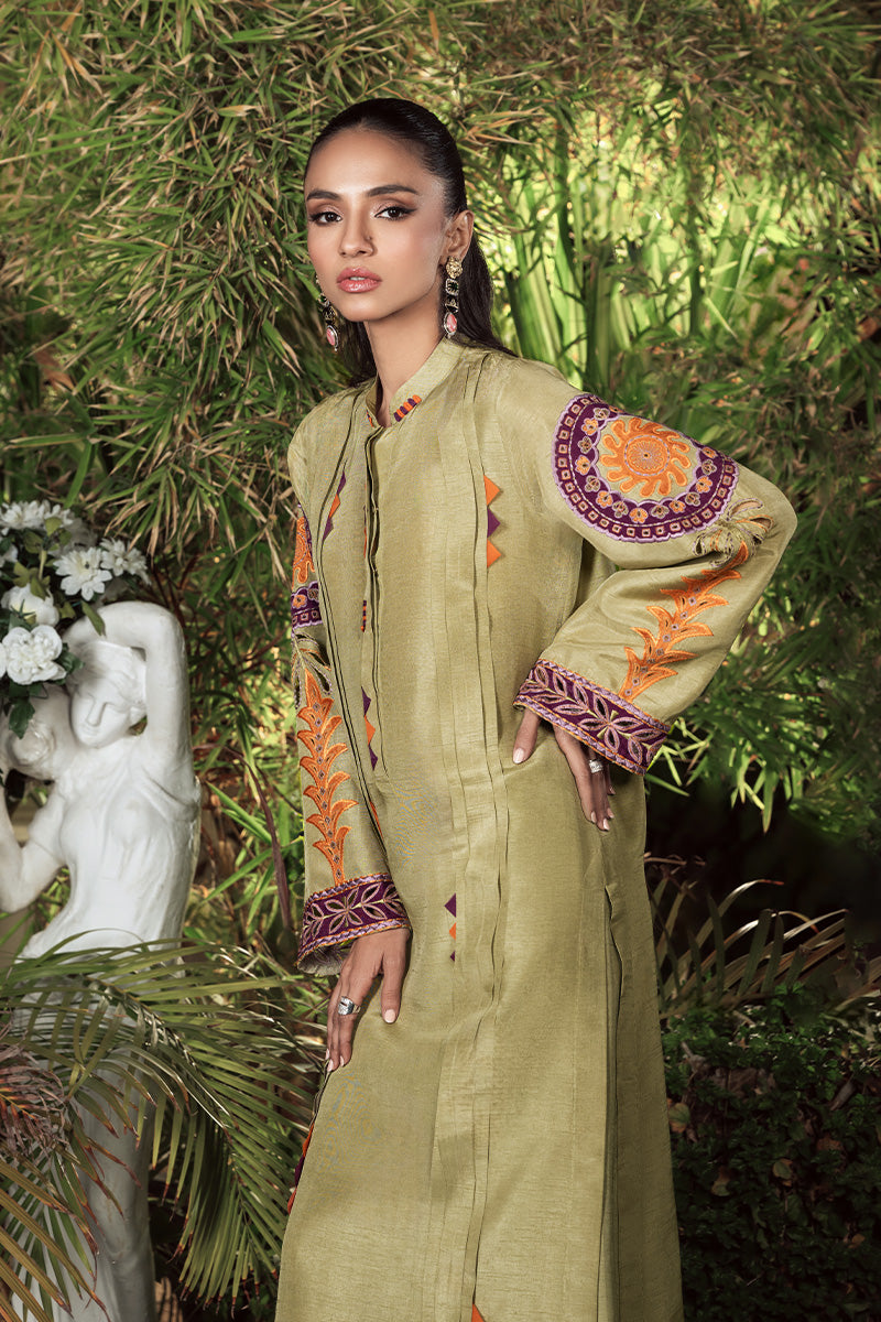 Wardha Saleem | Zimal Silk Edit | Raneem -  Wardha Saleem Ladies Clothes - Original Designer Dress - House of Maryam