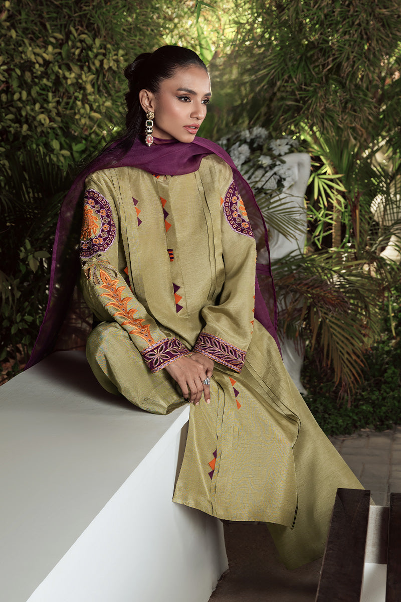 Wardha Saleem | Zimal Silk Edit | Raneem -  Wardha Saleem Ladies Clothes - Original Designer Dress - House of Maryam