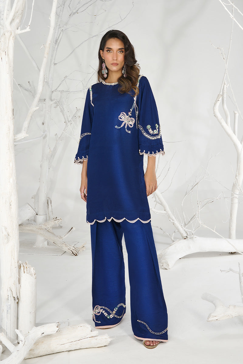 Wardha Saleem | Zimal Silk Edit | Zeina -  Wardha Saleem Ladies Clothes - Original Designer Dress - House of Maryam