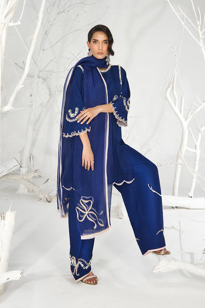 Wardha Saleem | Zimal Silk Edit | Zeina -  Wardha Saleem Ladies Clothes - Original Designer Dress - House of Maryam