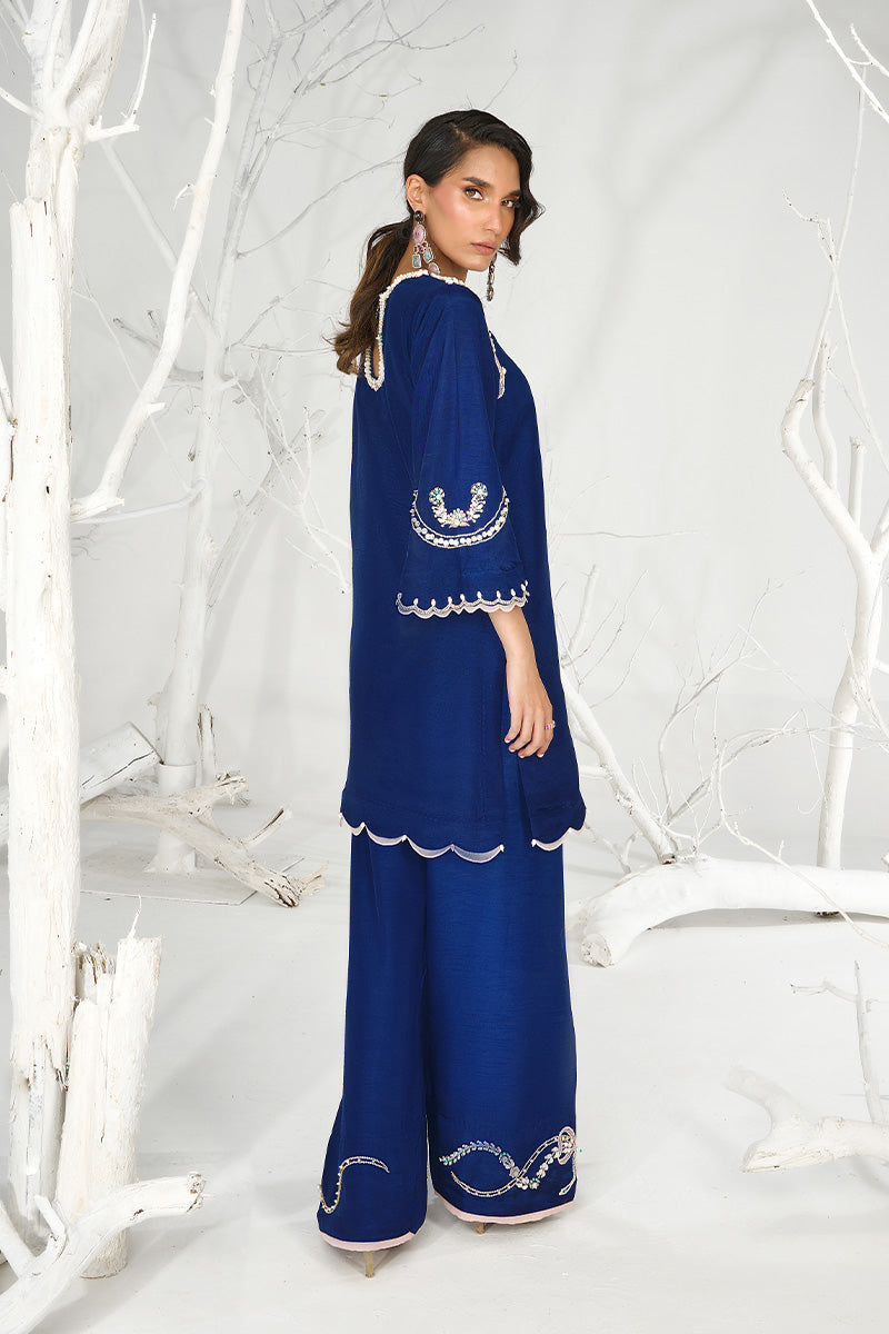 Wardha Saleem | Zimal Silk Edit | Zeina -  Wardha Saleem Ladies Clothes - Original Designer Dress - House of Maryam
