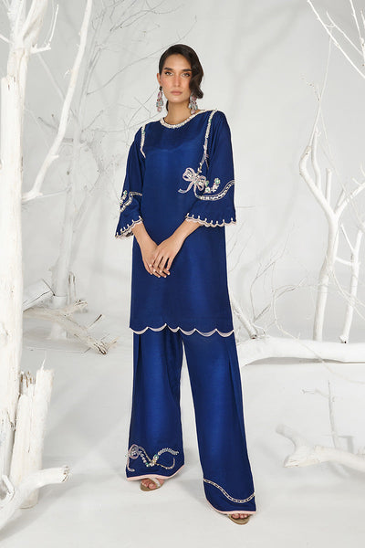 Wardha Saleem | Zimal Silk Edit | Zeina -  Wardha Saleem Ladies Clothes - Original Designer Dress - House of Maryam