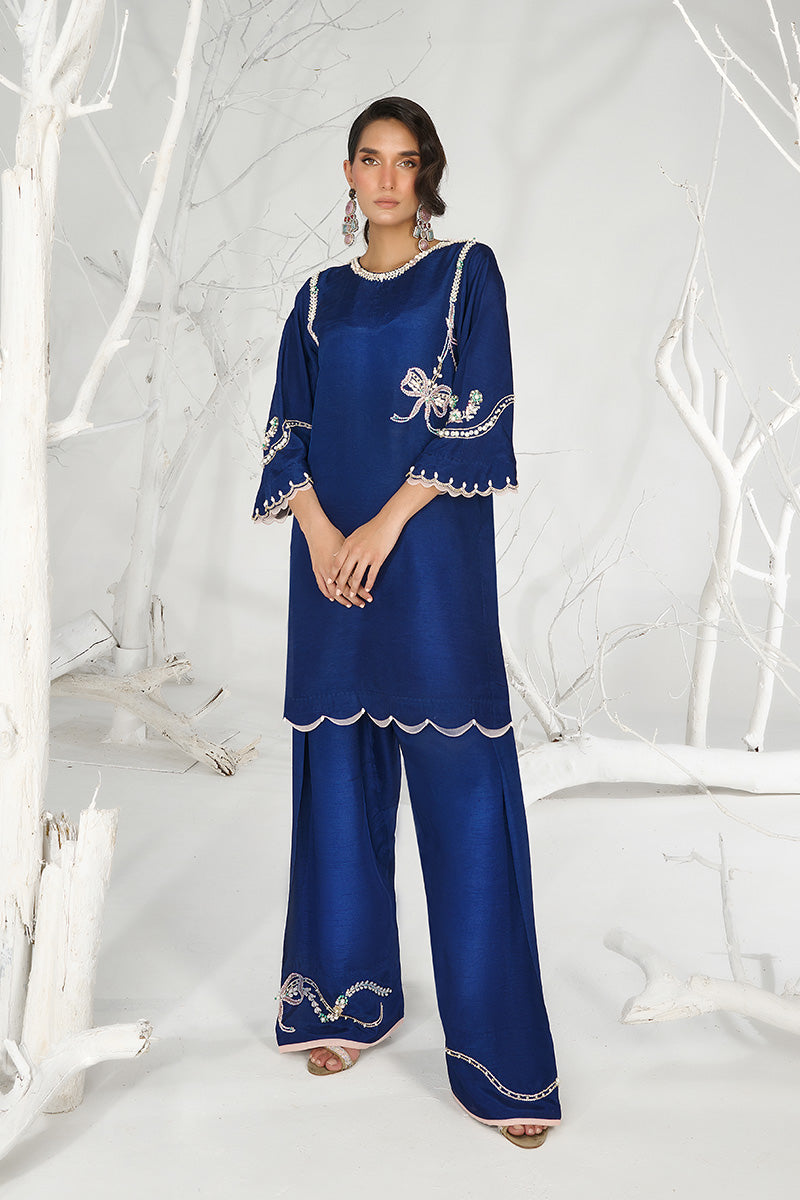 Wardha Saleem | Zimal Silk Edit | Zeina -  Wardha Saleem Ladies Clothes - Original Designer Dress - House of Maryam