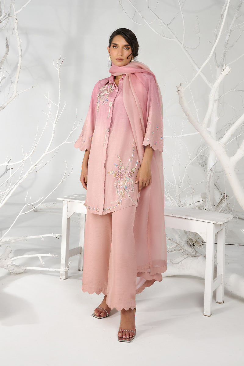Wardha Saleem | Zimal Silk Edit | Sauha -  Wardha Saleem Ladies Clothes - Original Designer Dress - House of Maryam