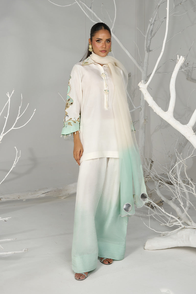 Wardha Saleem | Zimal Silk Edit | Saha -  Wardha Saleem Ladies Clothes - Original Designer Dress - House of Maryam
