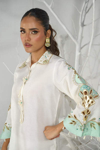 Wardha Saleem | Zimal Silk Edit | Saha -  Wardha Saleem Ladies Clothes - Original Designer Dress - House of Maryam
