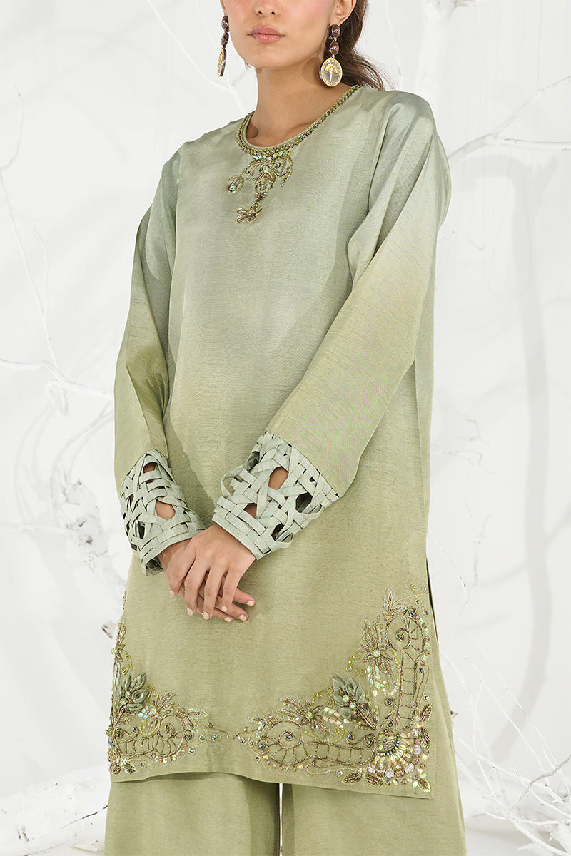 Wardha Saleem | Zimal Silk Edit | Sila -  Wardha Saleem Ladies Clothes - Original Designer Dress - House of Maryam