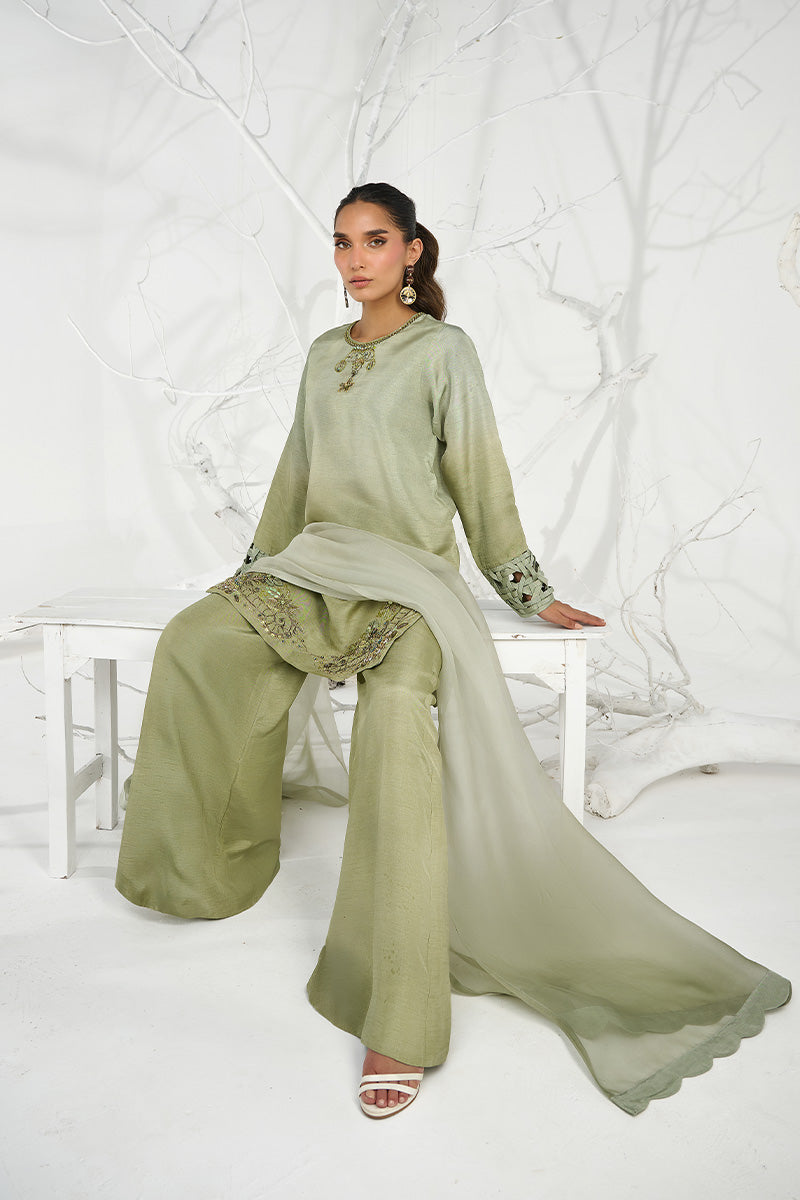 Wardha Saleem | Zimal Silk Edit | Sila -  Wardha Saleem Ladies Clothes - Original Designer Dress - House of Maryam