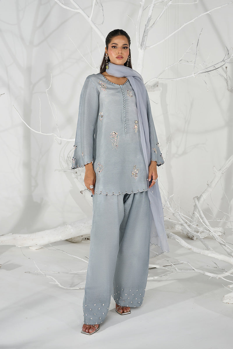 Wardha Saleem | Zimal Silk Edit | Roha -  Wardha Saleem Ladies Clothes - Original Designer Dress - House of Maryam