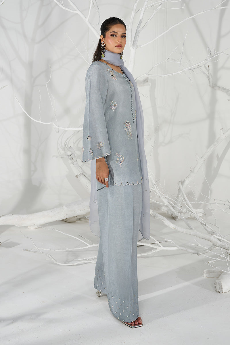 Wardha Saleem | Zimal Silk Edit | Roha -  Wardha Saleem Ladies Clothes - Original Designer Dress - House of Maryam