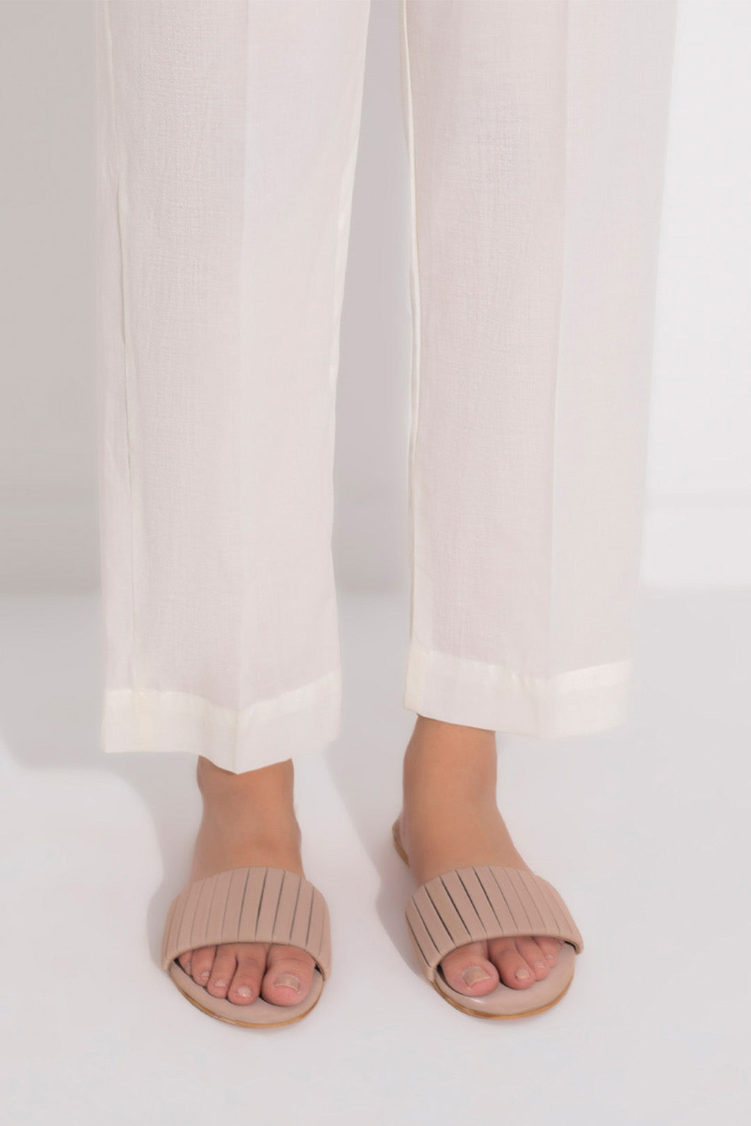 Zellbury | Unstitched Cambric Trouser | Unstitched Trouser -  Zellbury Women Unstitched Trouser - Original Designer Dress - House of Maryam
