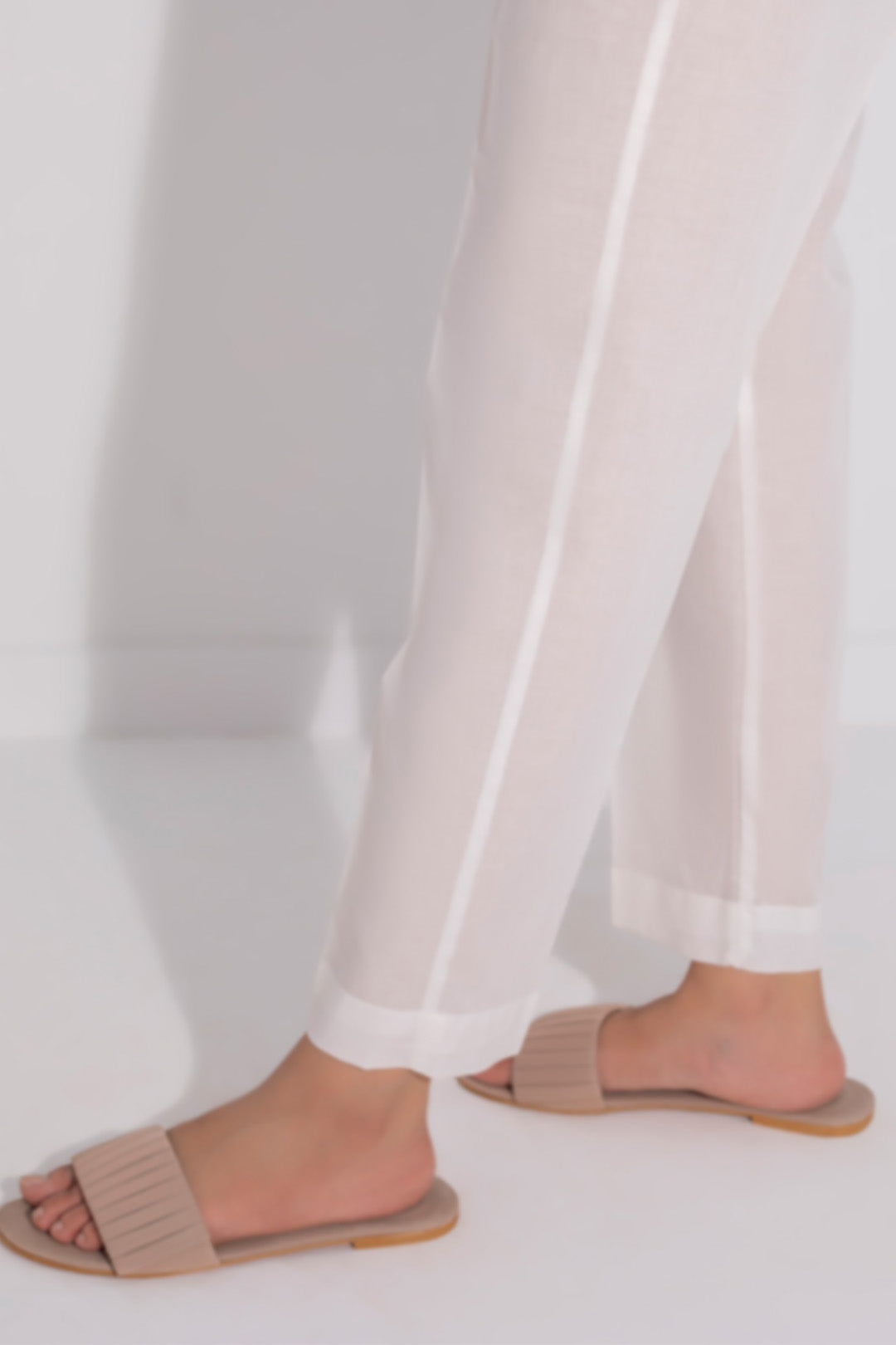 Zellbury | Unstitched Cambric Trouser | Unstitched Trouser -  Zellbury Women Unstitched Trouser - Original Designer Dress - House of Maryam