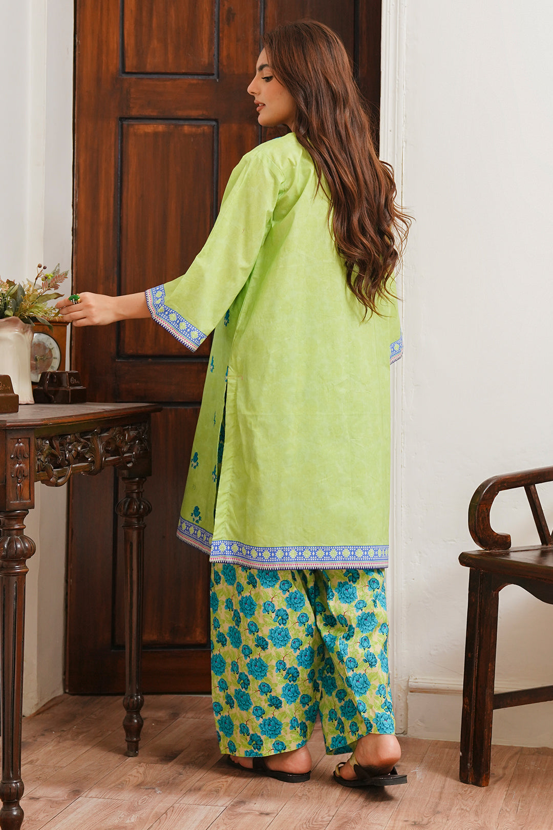 Zellbury | Unstitched 2 Piece Cambric | Embroidered Shirt Shalwar - 0023 -  Zellbury Women Essential Unstitched - Original Designer Dress - House of Maryam