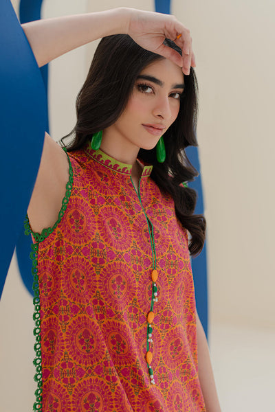 Zellbury | Unstitched 2 Piece Cambric | Embroidered Shirt Shalwar - 0024 -  Zellbury Women Essential Unstitched - Original Designer Dress - House of Maryam