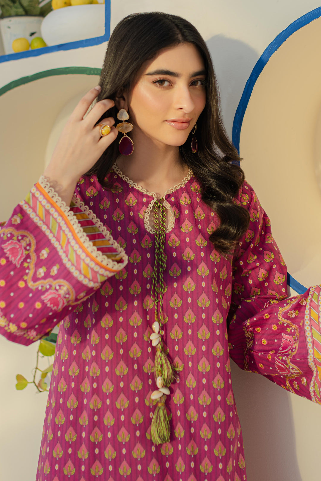 Zellbury | Unstitched 2 Piece Cambric | Embroidered Shirt Shalwar - 0114 -  Zellbury Women Essential Unstitched - Original Designer Dress - House of Maryam