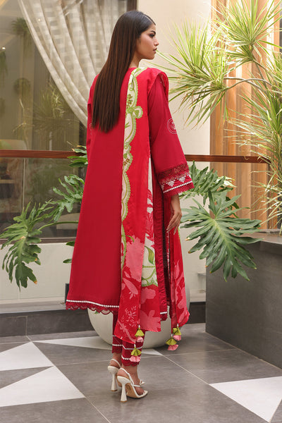 Zellbury | Unstitched 3 Piece Cambric | Embroidered Shirt Shalwar Dupatta - 0074 -  Zellbury Women Essential Unstitched - Original Designer Dress - House of Maryam