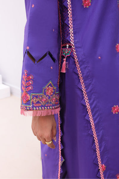 Zellbury | Unstitched 3 Piece Cambric | Embroidered Shirt Shalwar Dupatta - 0082 -  Zellbury Women Signature Unstitched - Original Designer Dress - House of Maryam