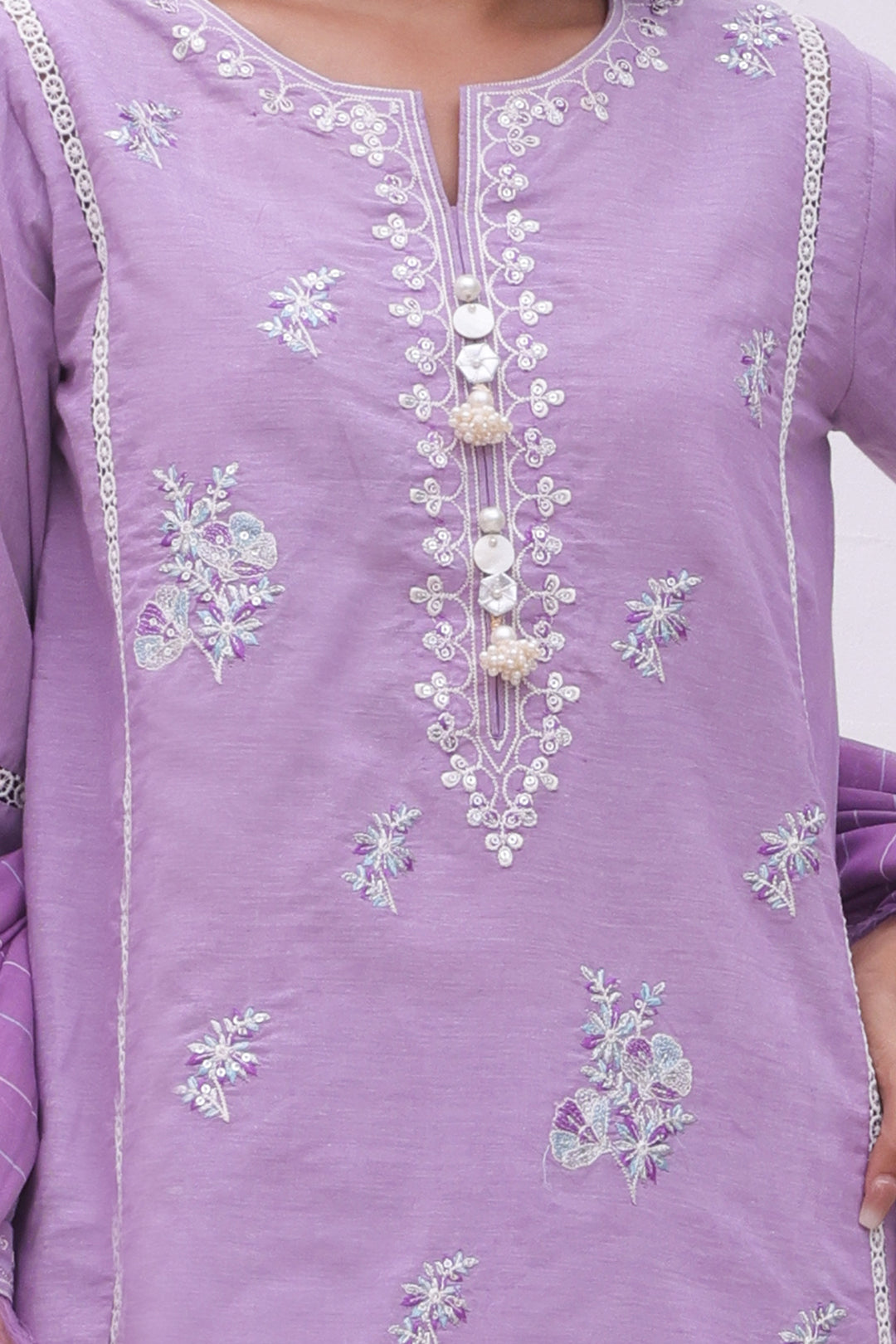 Zellbury | Unstitched 3 Piece Chambray | Embroidered Shirt Shalwar Dupatta - 0145 -  Zellbury Women Essential Unstitched - Original Designer Dress - House of Maryam