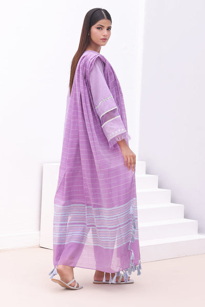 Zellbury | Unstitched 3 Piece Chambray | Embroidered Shirt Shalwar Dupatta - 0145 -  Zellbury Women Essential Unstitched - Original Designer Dress - House of Maryam