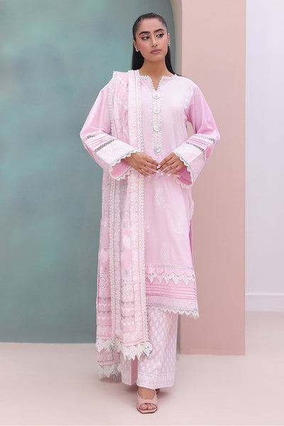 Zellbury | Unstitched 3 Piece Cambric | Embroidered Shirt Shalwar Dupatta - 0147 -  Zellbury Women Essential Unstitched - Original Designer Dress - House of Maryam