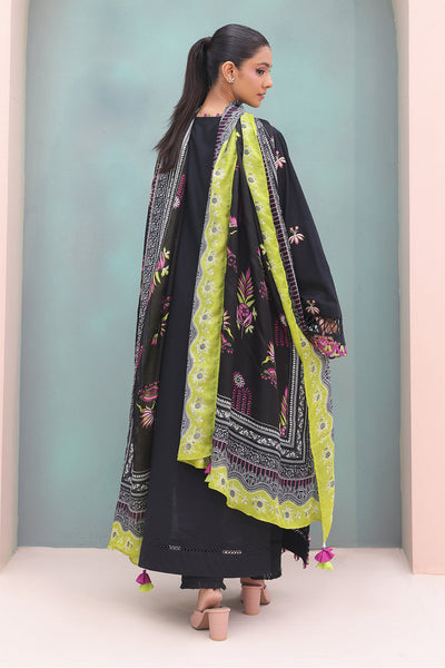 Zellbury | Unstitched 3 Piece Chambray | Embroidered Shirt Shalwar Dupatta - 0148 -  Zellbury Women Essential Unstitched - Original Designer Dress - House of Maryam