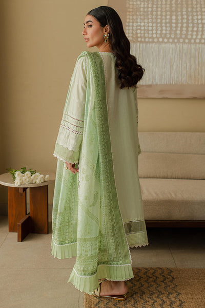 Zellbury | Unstitched 3 Piece Chikankari | Embroidered Shirt Shalwar Dupatta - 0706 -  Zellbury Women Signature Unstitched - Original Designer Dress - House of Maryam