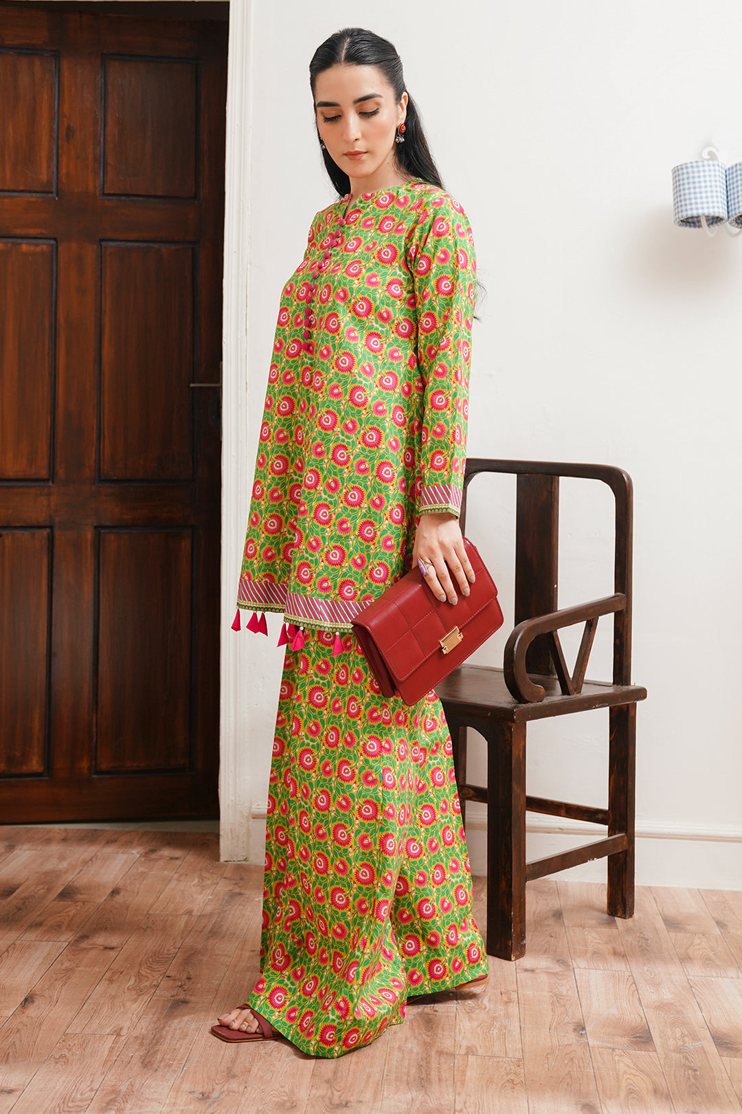 Zellbury | Unstitched 2 Piece Cambric | Shirt Shalwar - 0013