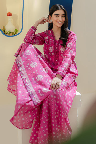 Zellbury | Unstitched 2 Piece Cambric | Shirt Shalwar - 0017 -  Zellbury Women Essential Unstitched - Original Designer Dress - House of Maryam