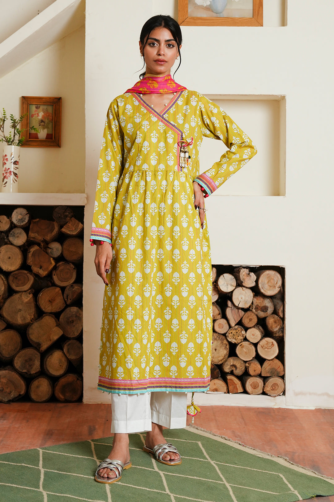 Zellbury | Unstitched 2 Piece Cambric | Shirt Dupatta - 0089 -  Zellbury Women Essential Unstitched - Original Designer Dress - House of Maryam